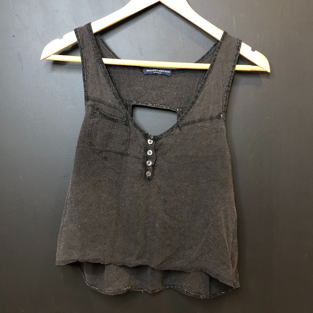 Brandy Melville Open Back Tank Top